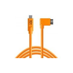 TetherPro USB-C to 3.0 Micro-B Right Angle 4,6m