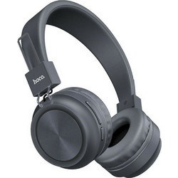 Hoco W25 Promise Ασύρματα Bluetooth Ακουστικά On Ear Γκρι