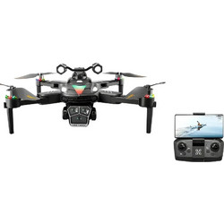 A168 Επαγγελματικό Drone HD με Διπλή Κάμερα, Πτυσσόμενο Quadcopter χωρίς Ψήκτρες, Αεροφωτογραφική Μηχανή