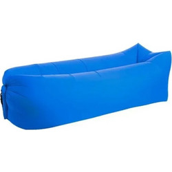 Φουσκωτό Στρώμα & Κάθισμα Ξαπλώστρα Lazy Bag Inflatable Air Sofa 255CM, σε μπλε χρώμα