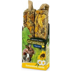 JR FARM GRAINLESS SUGARFREE FARMYS STICKS ΗΛΙΑΝΘΟΣ & ΧΑΜΙΜΗΛΙ 140gr