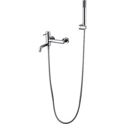 Imex Monza BDM039-4 Αναμεικτική Μπαταρία Μπανιέρας Πλήρες Σετ Χρωμέ
