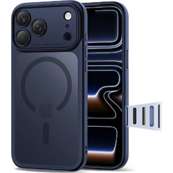 Tech-Protect MagPeak MagSafe CC Back Cover Matte Deep Blue (iPhone 17 Pro)