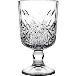 Pasabahce Ποτήρι Γυάλινο Σκαλιστό Κολονάτο Timeless 32cl 440376 12τμχ