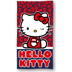 Hello Kitty Cutie Style bath towel, beach towel 70x140cm (Fast Dry)