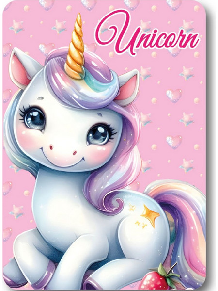 Unicorn Starlight polar blanket 100x140cm