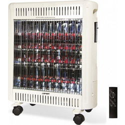 Gruppe NDS-24AR Ivory Σόμπα Χαλαζία 2400W με Θερμοστάτη
