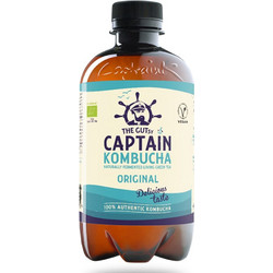 Κομπούχα Φυσική Γεύση Captain Kombucha 400ml Βιολογική & Προβιοτική Κ0601001 Vegan
