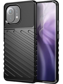 Powertech Thunder Back Cover Black (Xiaomi Mi 11)