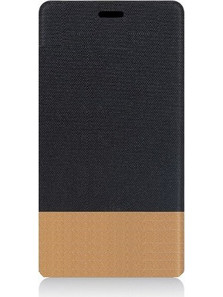 Θήκη Flip Canvas Mocca για Blackview A80 Pro Θήκη (Μαύρο)