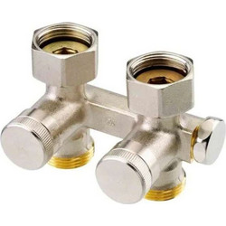 Danfoss RLV-K - Ίσιος Διακόπτης Σύνδεσης Καλοριφέρ Ventil