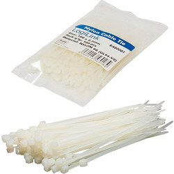 LogiLink Zip Ties Set 0.1m White (KAB0001)