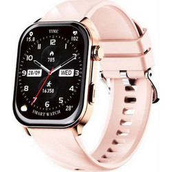 Σύγχρονο Smartwatch με Μεγάλη Οθόνη Αφής TFT 2.01 ιντσών με Κλήσεις, GPS, 100+ Sport Modes, Αδιάβροχο 10m & Health Tracker Ροζ