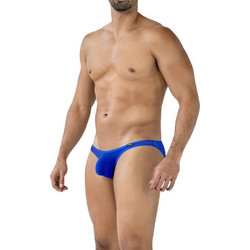 C4MSPXBUL01 Low Rise Bulge Brief Mesh Electric Blue