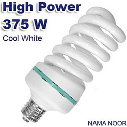 Ισχυρότατος Λαμπτήρας Οικονομίας E27 Spiral 375W (75W) COOL 6400K