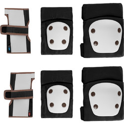 Kikkaboo Παιδικό Σετ Προστασίας 6τμχ XS Black 2+ Ετών