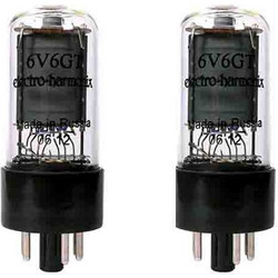 Electro Harmonix 6V6 MP Ζευγος Λυχνίες Για Ενισχυτές 6P6P-J CV509 CV511 - ELECTRO-HARMONIX