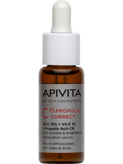Apivita C15 Propolis Correct Αντιγηραντικό Serum Προσώπου με Βιταμίνη C 10ml