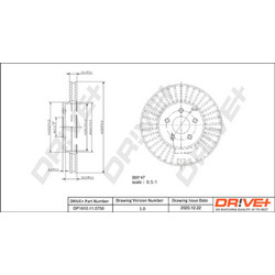 Dr!ve+ Δισκόπλακα - DP1010.11.0750