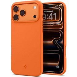 Spigen Silicone Fit MagSafe Θήκη iPhone 17 Pro Max Cosmic Orange (ACS11378)