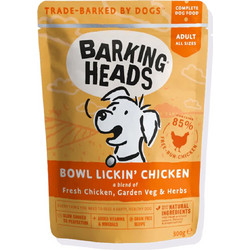 Barking Heads Wet Bowl Lickin' Chicken 300gr