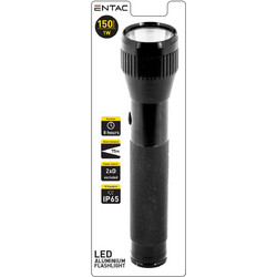 Entac EFL-2D-ALU Φακός Μπαταρίας Led Αδιάβροχος IP65 150lm
