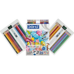 Doms Ξυλομπογιές Νερού σε display 24τμχ 000080449