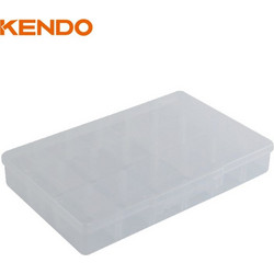 Kendo 90225 Ταμπακιέρα Εργαλείων Διαφανή 18 Θέσεων 31cm / 12-1/7"