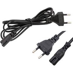 Hertz Euro - Euro Cable 1.4m Μαύρο