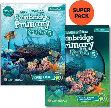 CAMBRIDGE PRIMARY PATH 5 SUPER PACK 1 (SB + WB + WORDLIST) 2ND ED