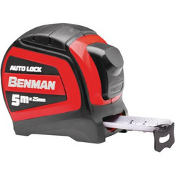 Μέτρο Ρολό Auto Lock 3.0m x 16mm Benman 70646