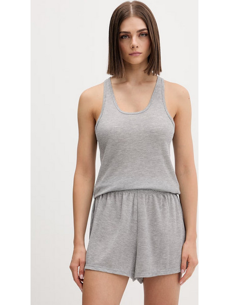 Calvin Klein Underwear Γυναικείο Σετ Πιτζάμα GREY LV00QS7661-P7A