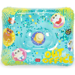 ΦΟΥΣΚΩΤΟ ΜΑΞΙΛΑΡΙ ΘΑΛΑΣΣΗΣ LEGAMI INFLATABLE PILLOW - OUT OF OFFICE 37X30CM IP0015