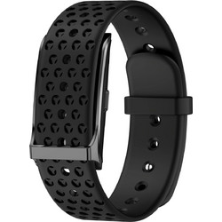 Βραχιόλι Fitness Silicone Black & Δώρο Υφασμάτινο Strap - UniTek