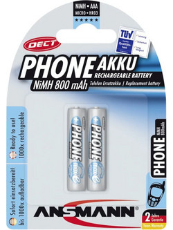 Ansmann Phone maxE AAA 800mAh 2τμχ