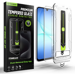 Techsuit - TitanGlass CrystalHD - Samsung Galaxy A16 4G / A16 5G / A17 4G / A17 5G - Clear