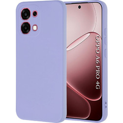 Techsuit Θήκη Σιλικόνης Soft για Oppo A6 Pro 4G/5G - Χρώμα: Λιλά