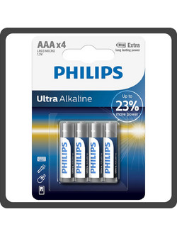 Philips Ultra Alkaline AAA 4τμχ