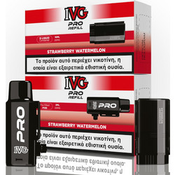 IVG Pro Strawberry Watermelon Refill 2ml+10ml 20mg 10.000puffs