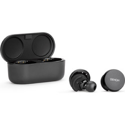 Denon Perl Ακουστικά Bluetooth In Ear Ανθεκτικά στο Νερό Black