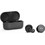 Denon Perl Ακουστικά Bluetooth In Ear Ανθεκτικά στο Νερό Black