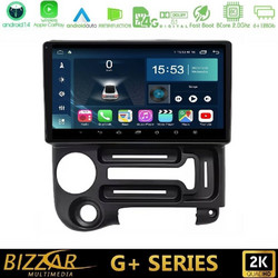 Bizzar G+ Series Hyundai Atos 1997 - 2010 8core Android14 6+128GB Navigation Multimedia Tablet 9"