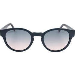Lacoste L6000S 300 Ανδρικά Γυαλιά Ηλίου Στρογγυλά Κοκάλινα Μπλε με Μπλε Degradee Φακό
