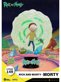 Beast Kingdom Rick & Morty D-Stage Diorama Morty 14cm