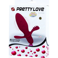 Pretty Love Fitch Κλειτοριδικός Δονητής 11cm Κόκκινος