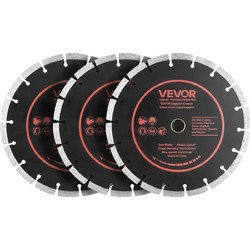 VEVOR Διαμαντόδισκοι 230 mm για Σκυρόδεμα, 3 τεμ. Οπή 22,2 mm HNTJDP9INCH0QCDI0001V0