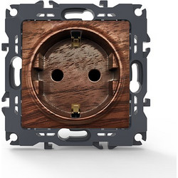 PRIME ΠΡΙΖΑ ΣΟΥΚΟ ΑΣΦΑΛΕΙΑΣ 1x2P+E 16A 250VAC IP20 ΞΥΛΟ -1000116006