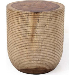 ows-0900021 Σκαμπό Siya Solid (40x40x45) suar wood Soulworks