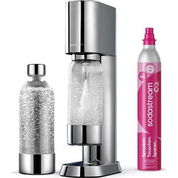 SodaStream Enso Sparkling Water and Soda Machine, Stainless Steel Finish (1013611490)