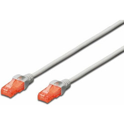 Digitus U/UTP Cat.6 Καλώδιο Δικτύου Ethernet 2m Grey DK-1612-020